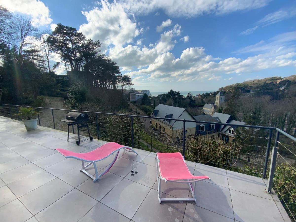 Villa Panorama, Vue Mer Et Falaises D Exception Étretat Buitenkant foto