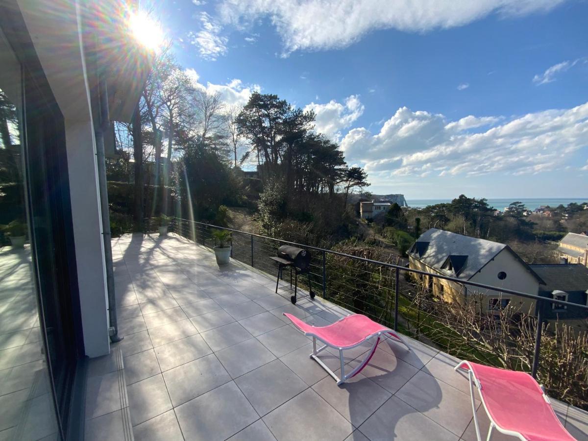 Villa Panorama, Vue Mer Et Falaises D Exception Étretat Buitenkant foto