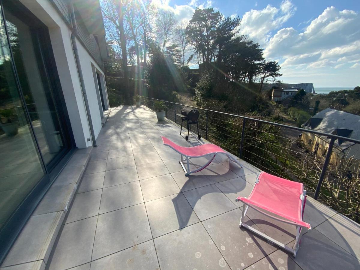 Villa Panorama, Vue Mer Et Falaises D Exception Étretat Buitenkant foto