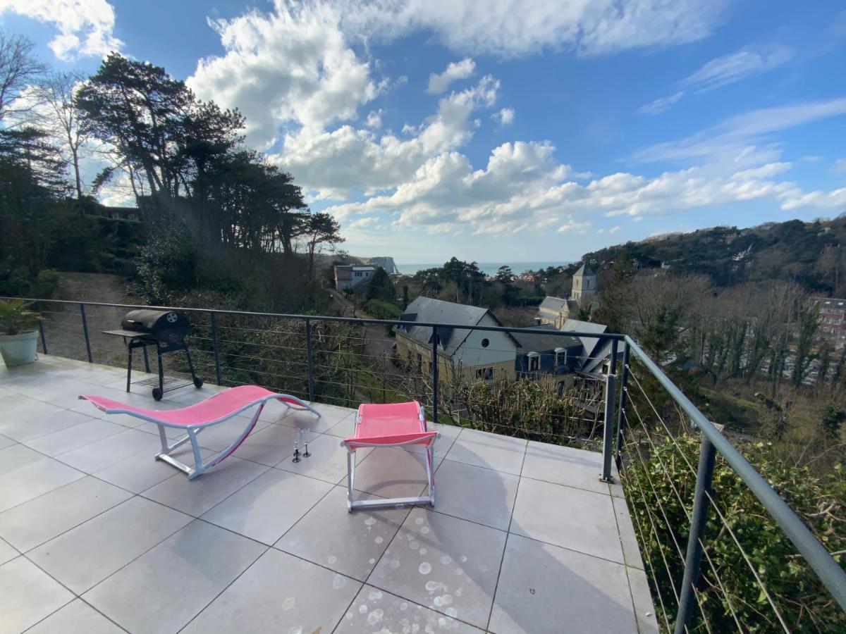 Villa Panorama, Vue Mer Et Falaises D Exception Étretat Buitenkant foto