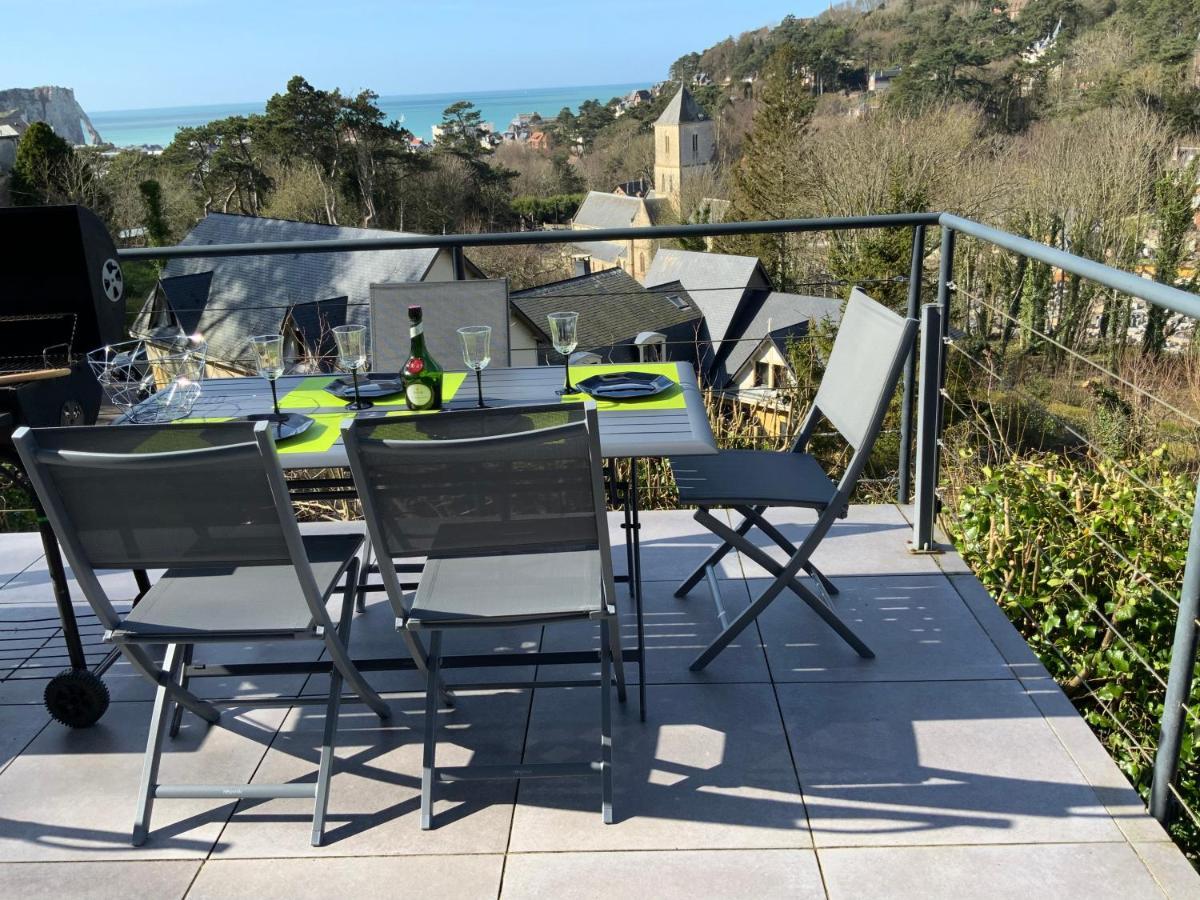 Villa Panorama, Vue Mer Et Falaises D Exception Étretat Buitenkant foto