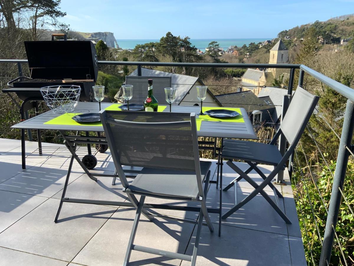 Villa Panorama, Vue Mer Et Falaises D Exception Étretat Buitenkant foto